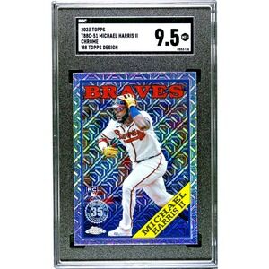 2023 Topps 88 Chrome Mojo Refractor T88C-51 (RC) Michael Harris II SGC 9.5 MT+